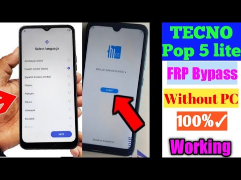 Tecno Pop 5 lite FRP Google Bypass without PC || Tecno Tecno Pop 5 lite FRP Google Bypass without PC || Tecno