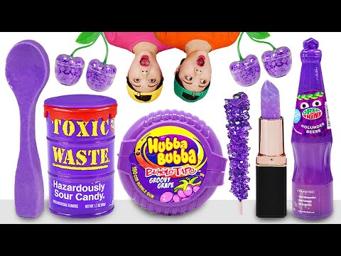 Mukbang Thức Ăn Màu tím Trong 24 Giờ DONA Việt Nam