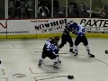 Lincoln Stars vs. Omaha Lancers line brawl plus Teichroeb vs. Lyon Goalie fight 1-21-2012