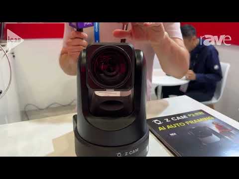 InfoComm 2025: Z CAM Exhibits P2-R1 Professional PTZ Camera With AI Auto Framing
