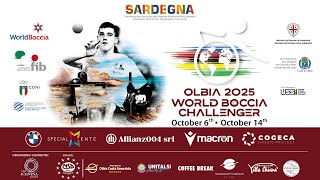 Live Olbia 2025 World Boccia Challenger Day 3 Evening Individual Compeion