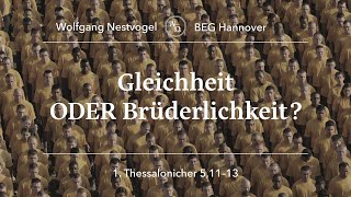 Begh-Gottesdienst 31.08.25 Gleichheit Oder Brüderlichkeit?