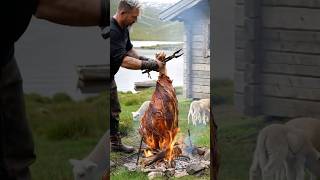 Beef Leg So Big It Takes Two Hands