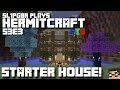 HermitCraft FTB Monster - Starter House!!! ( Minecraft Feed The Beast Let's Play ) S3E3