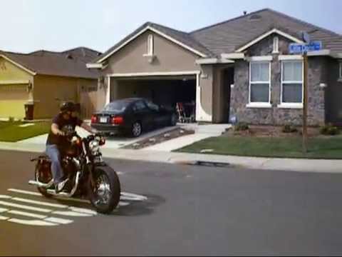 Harley Davidson 2003 Sportster. New Video. Riding the new 2010