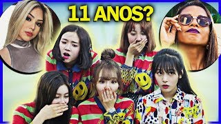 Grupo de KPOP reagindo à Melody e MC Loma ft. BUSTERS