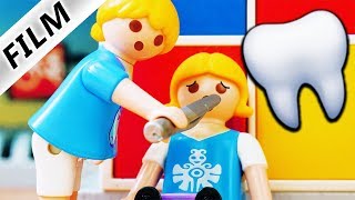 Playmobil Film deutsch HANNAH ALS ZAHNÄRZTIN IN DER SCHULE Pia hat Zahnweh Kinderserie Familie Vogel