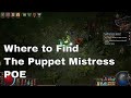 How to Find the Puppet Mistress in Path of Exile