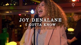 Watch Joy Denalane I Gotta Know video