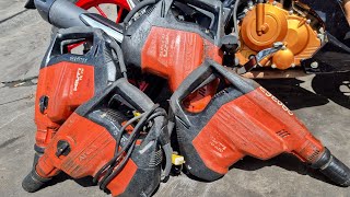 Hilti TE70 at TE50 rotary hammer drill available