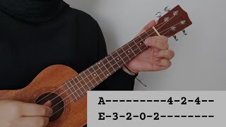 Barış Manço - Gülpembe Ukulele Solo Nasıl Çalınır ? Gülpembe Tab