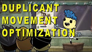 Duplicant Movement Optimization Timed And Tested - Oxygen Not Included