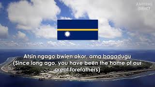 National Anthem Of Nauru Nauru Bwiema