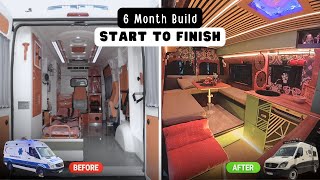 Başlangıçtan Bitişe Sıfırdan Karavan Yapımı Diy Camper Van Conversion. Full Build Timelapse