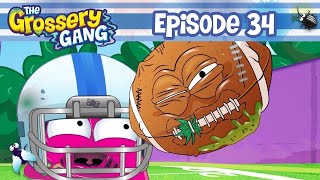 Grossery Gang Cartoon - Episode 34 - Pooper Bowl Grossery Gang Season 4 Cartoons For Kids