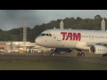 TAM Airbus A320 Taking Off From Salvador - PT-MZW