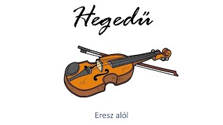 Hangszer ovi - Eresz alól (hegedű)