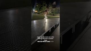 She Started Dancing On A Stage