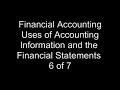 Accounting Basics 6-Expanded Accounting Equation