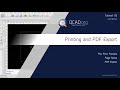 QCAD - 1.12 Printing and PDF Export