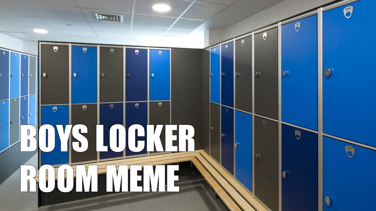Girls locker room men