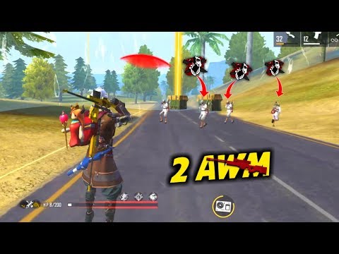 Yeh! 2 AWM Play Ajjubhai94 and Amitbhai Garena Free Fire