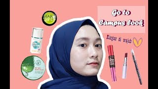 Makeup Kampus "NATURAL" Tanpa Foundation - Deshinta Arisanto