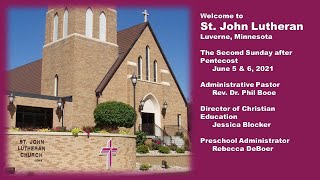 June 5, 2021 Worship Service