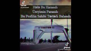 Bu Profilin Sahibi Tərtərli Balasıdı