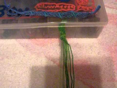 fish pattern friendship bracelet