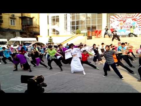 Múa yosakoi tập thể tập 1- Hanoi Yosakoi Uchiage 2016