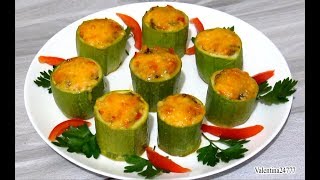 Кабачки Фаршированные Овощами и Сыром Запеченные Кабачки Рецепты Кабачки Фаршированные Овощами и Сыром Запеченные Кабачки Рецепты
