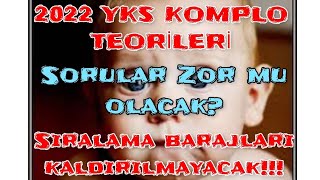 2022 Yks Felaket Senaryolari