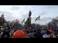 Video Харьковский Евромайдан 23.02.14., обзор и парк Шевченко (видео 3.1)