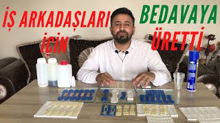 Rtv 2 Kalıp Silikonu Nasıl Yapılır, Sıvı Plastik Dökümü Kalıp Yapma