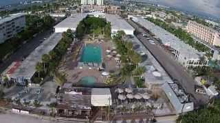 Aerial Video of Postcard Inn, St. Pete Beach, Florida