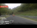 BMW M5 chasing F430 Scuderia