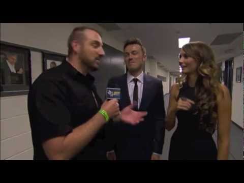 RickiLee Coulter backstage ARIA 2011