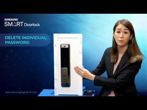 Tutoriais e Funções Fechadura Samsung SHP-DP609