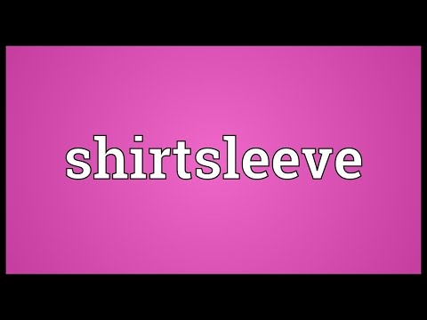Header of shirtsleeve