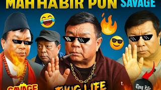 Mahabir Pun Thug Life Moments Savage Replies & Funny Compilation Nepal 2025