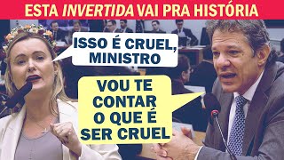 Invertida Histórica Zanatta Foi Grosseira E Queria Lacrar, Mas A Resposta De Haddad... Cortes 247