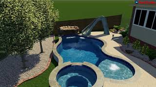 Cusotm Pool Design By Michael