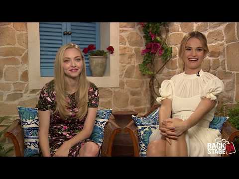 Amanda Seyfried & Lily James Sing