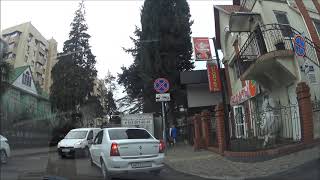 Видео Улица Свердлова, центр Адлера 14.02.2018, зима, февраль от ОК Сочи, улица Свердлова, Тирасполь, Молдавия