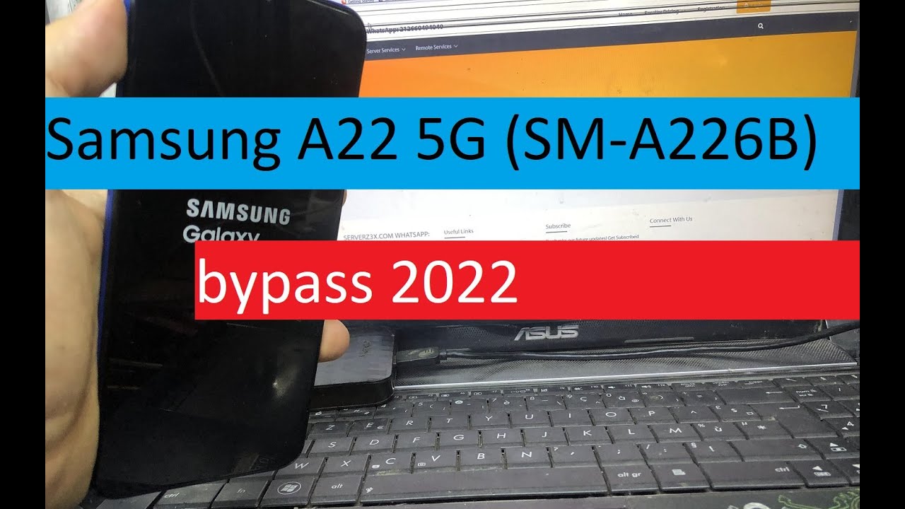 Samsung A22 5G FRP Bypass Android 11/12 | New Method Samsung A22 5G FRP Bypass Android 11/12 | New Method