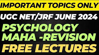 Ugc Net Psychology Free Online Cles Net Psychology Crash Course Ugc Net Psychology June 2024