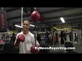 saul rodriguez got moves - esnews boxing