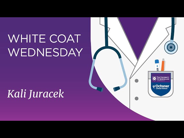 Watch UQ-Ochsner White Coat Wednesday: Kali Juracek on YouTube.