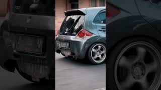 Modifikasi Modal Irit . Honda Brio 2013 .